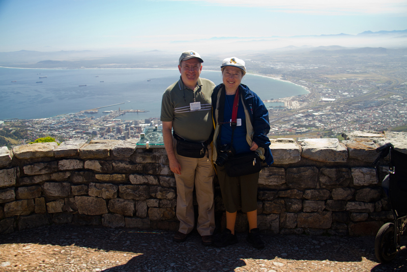 On top of Table Mountain